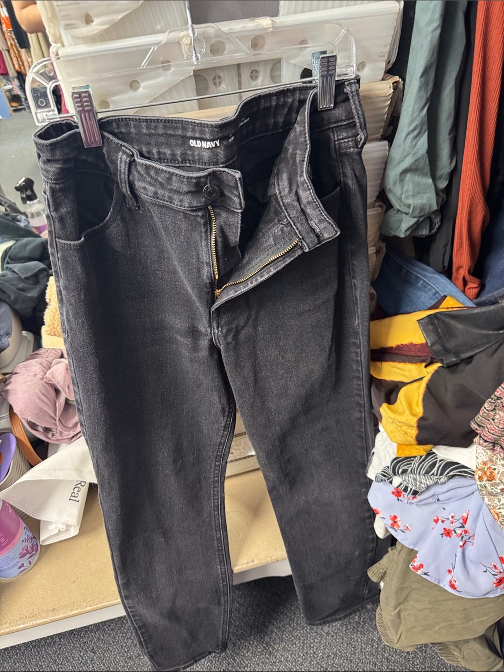 Old navy wow straight jeans 6 short // 100341